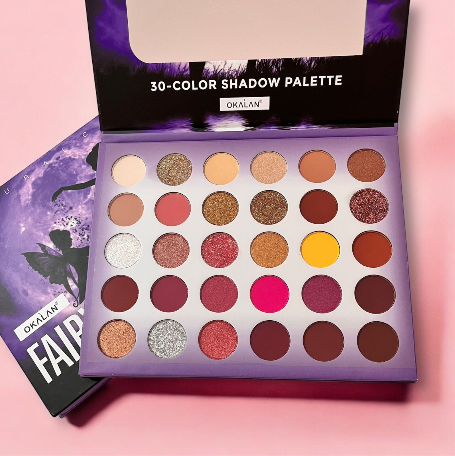 PALETA DE SOMBRAS OKALAN 30 COLORES